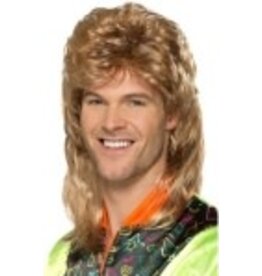 Rubies Costume Mullet Wig - Brown