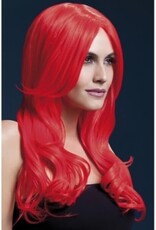 Rubies Costume Fever Khloe Wig - Neon Red