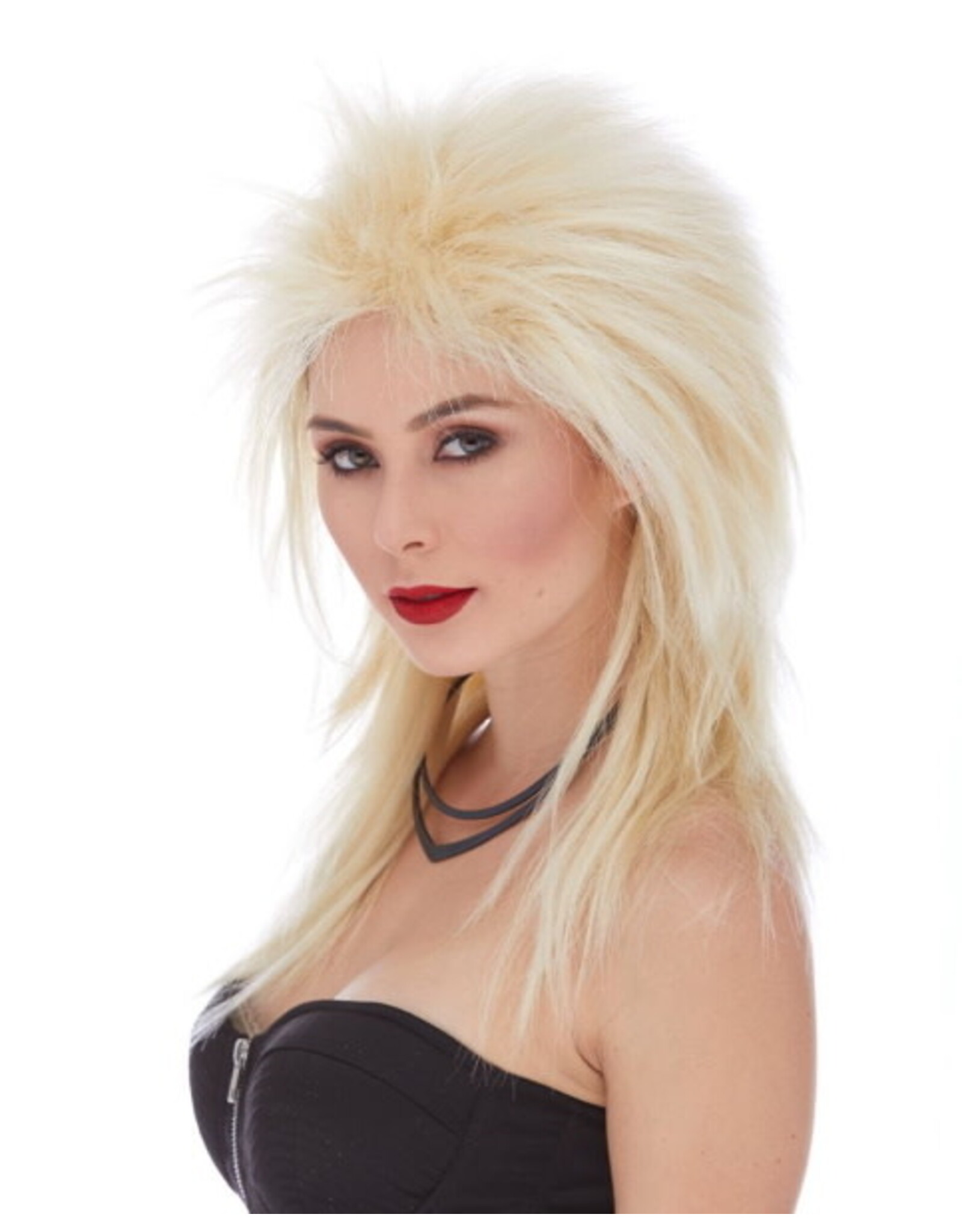 Westbay Wigs Long Rocker Wig Blonde