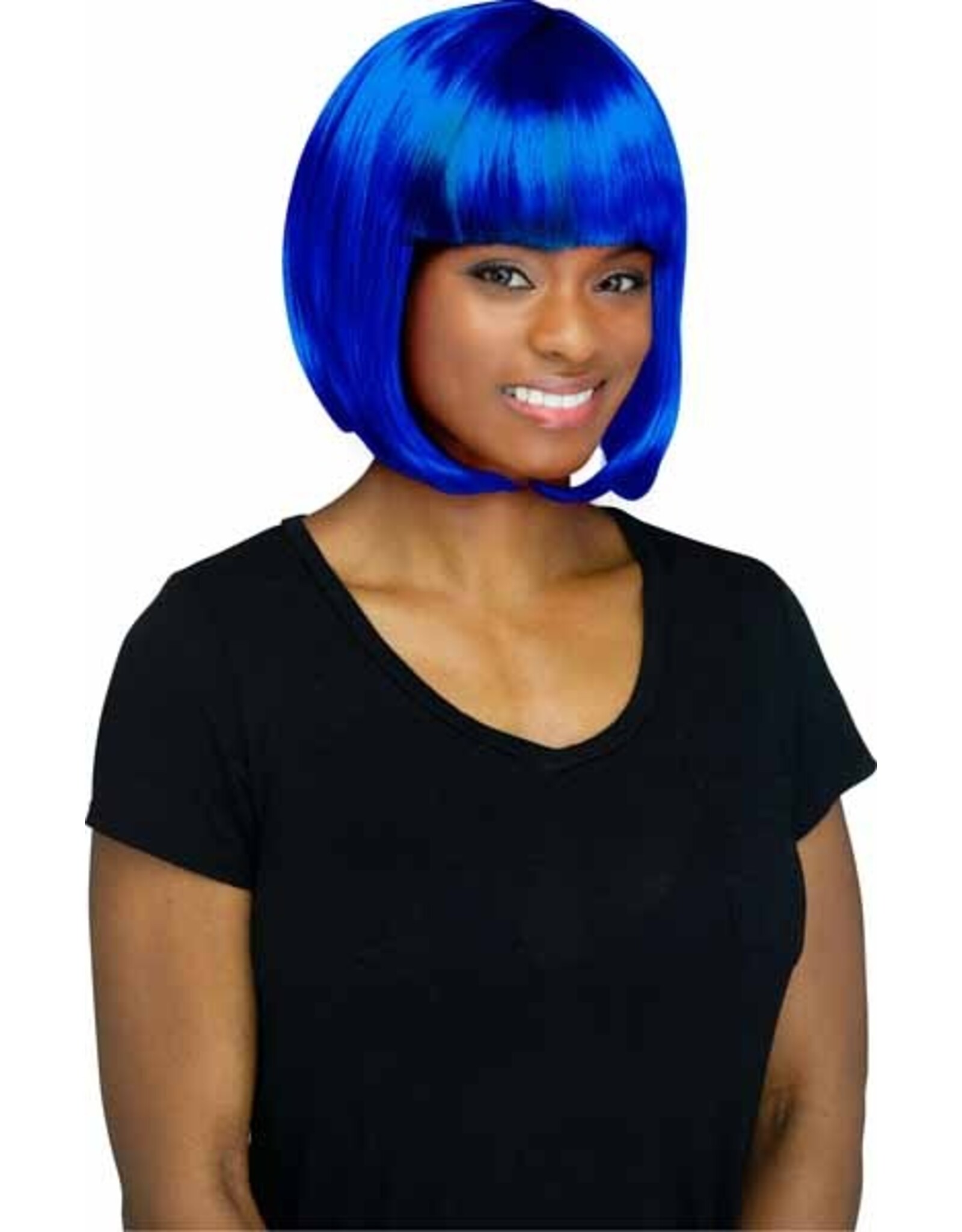 Fun World Cobalt Blue Bob Wig