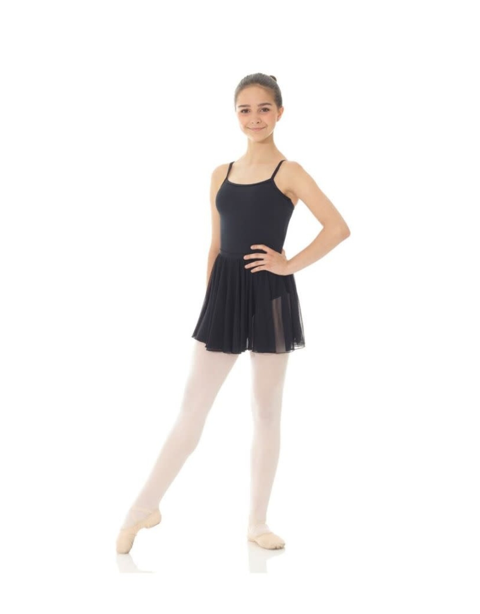 Mondor Children's RAD Mesh Pull-On Skirt 52 Black