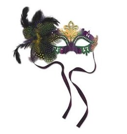 Beistle Metal Filigree Mask