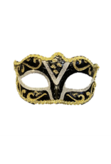 Forum Novelties Inc. Mask with Gold Trim