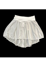 Body Wrappers Pull-On Children's Dance Skirt - White