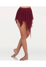 Body Wrappers Children's Convertible Power Mesh Skirt - BUR