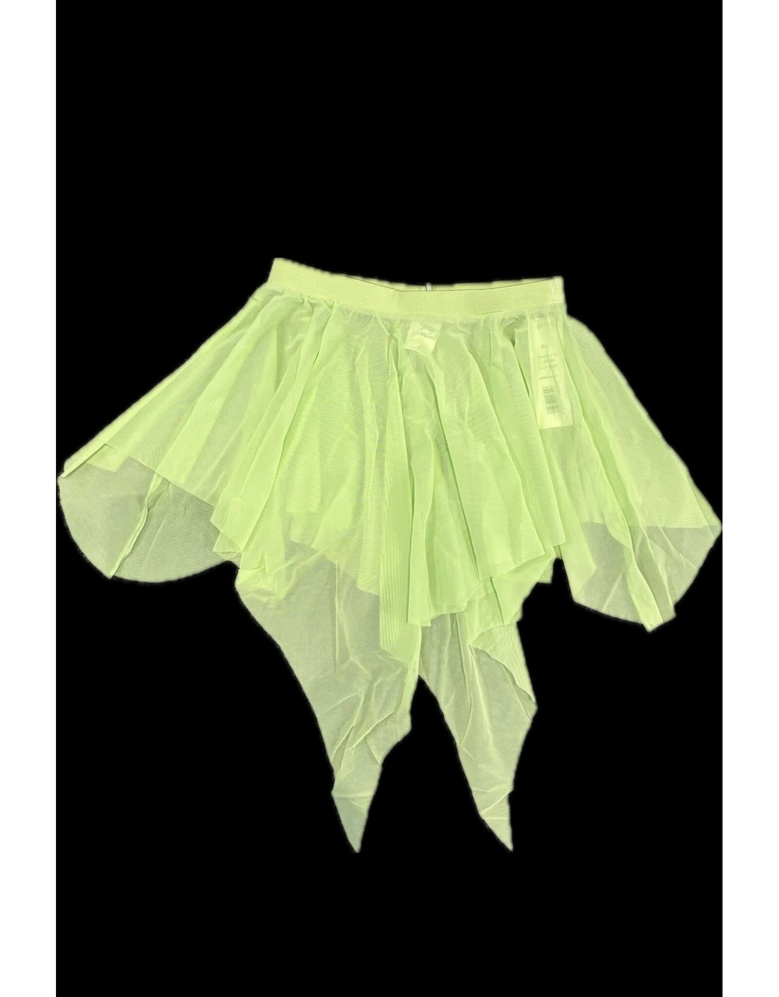 Body Wrappers Body Wrappers  Children's Convirtible Power Mesh Skirt - MSS M-L