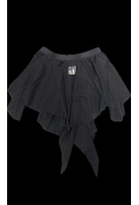 Body Wrappers Convertible Power Mesh Skirt - Black M/L