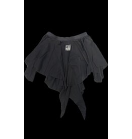 Body Wrappers Convertible Power Mesh Skirt - Black M/L