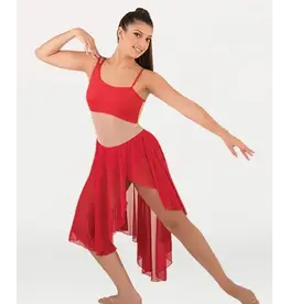 Body Wrappers MicroTECH Camisole Dance Dress - Red