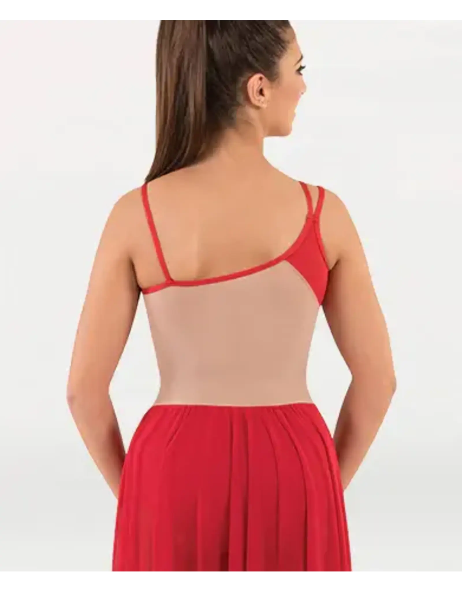 Body Wrappers MicroTECH Camisole Dance Dress - Red