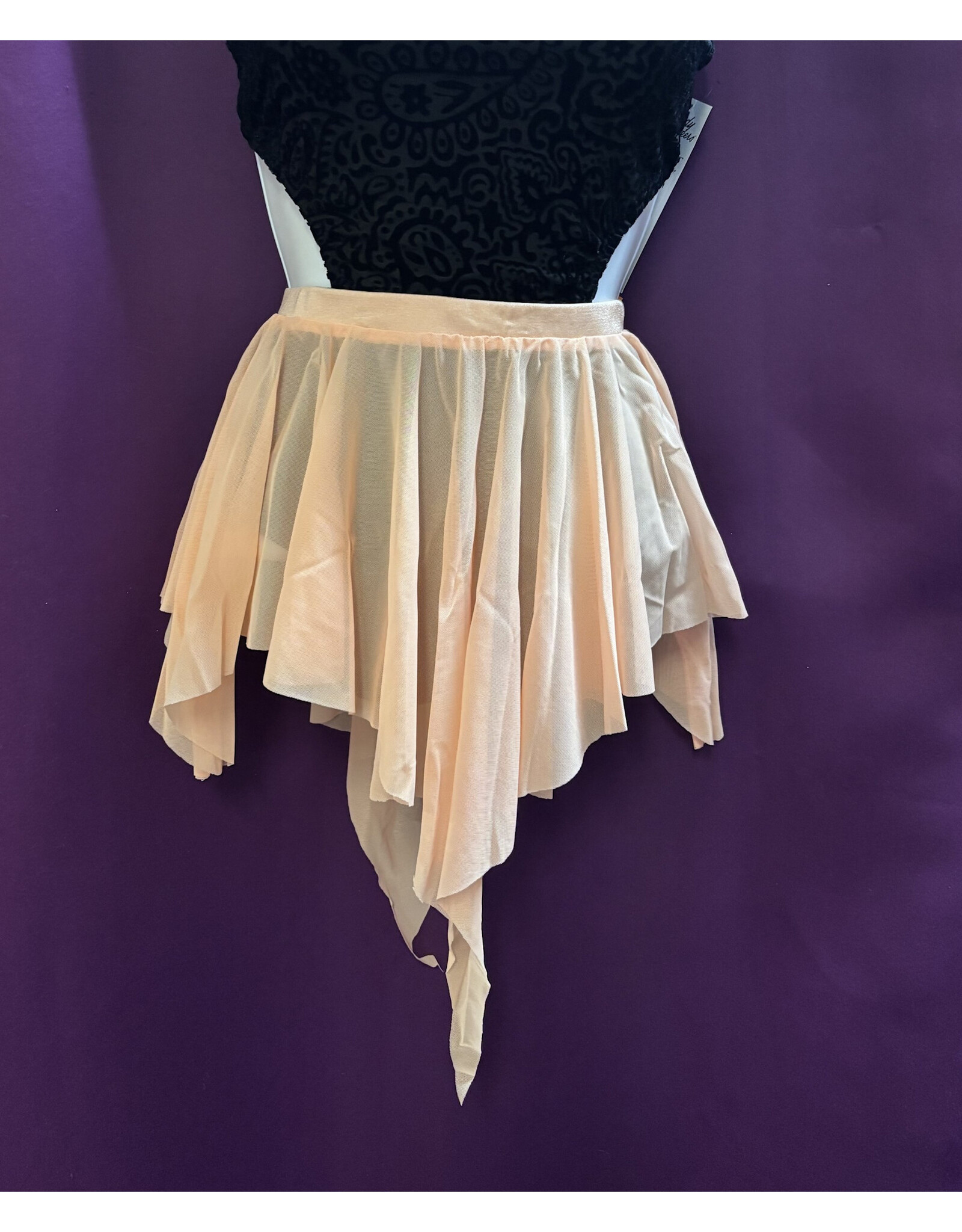 Body Wrappers Children's Convertible Power Mesh Skirt - BLS