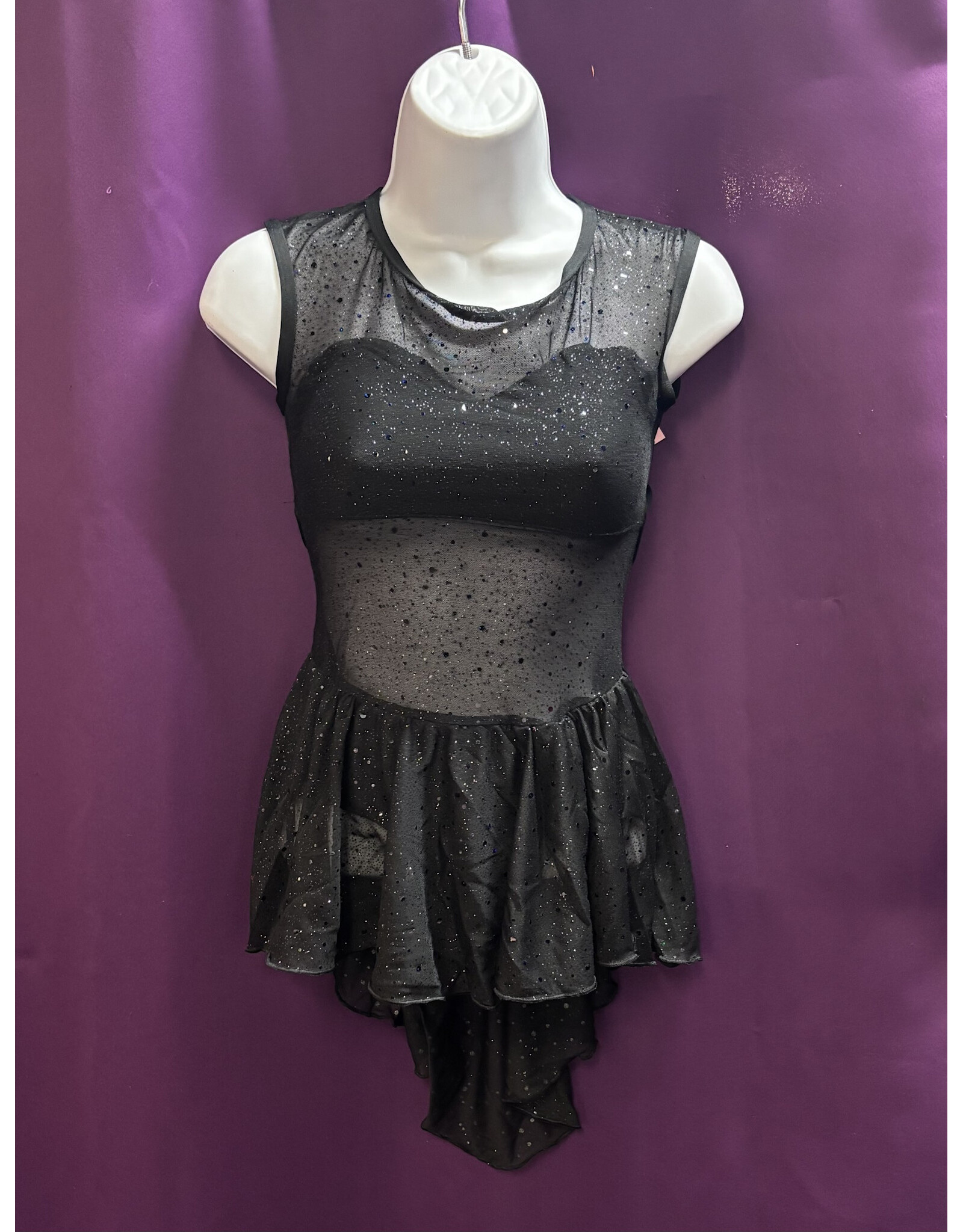 Body Wrappers Tween Twinkle Open Back Dress - 12-14