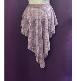 Body Wrappers Children's Convertible Lace Skirt - Mauve S-M