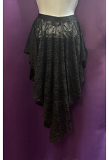 Body Wrappers Children's Convertible Lace Skirt - Black