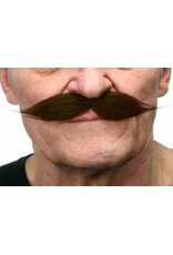 European Moustaches Moustache 19cm X 3cm Dark Brown