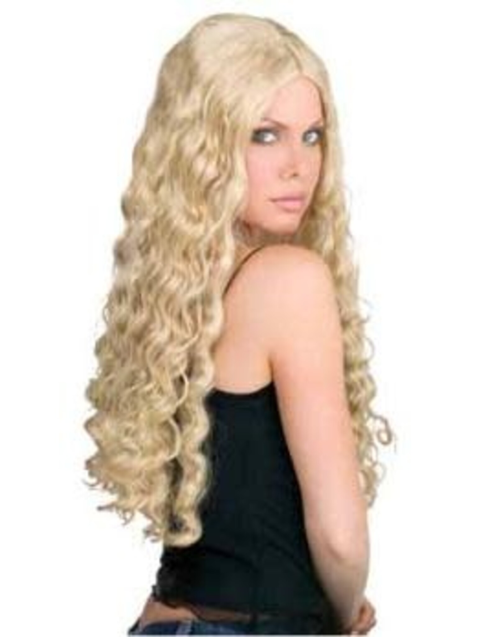 Fun World Long and Luscious Wig - Blonde