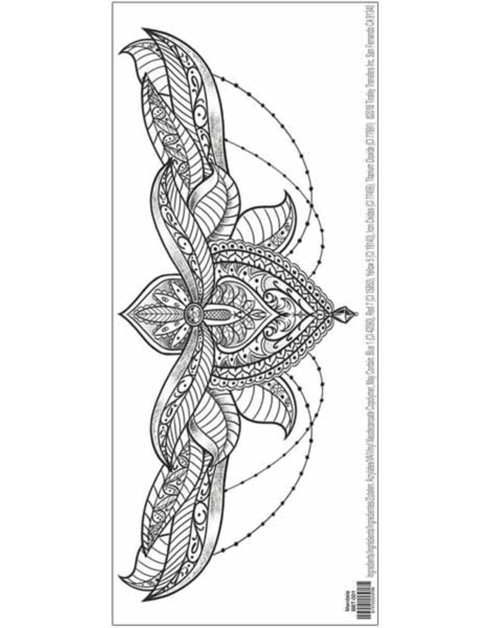 Tinsley Transfers Beauty Bone Tattoo