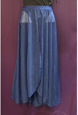 Body Wrappers Children's Twinkle Dance Skirt Royal Blue 12-14