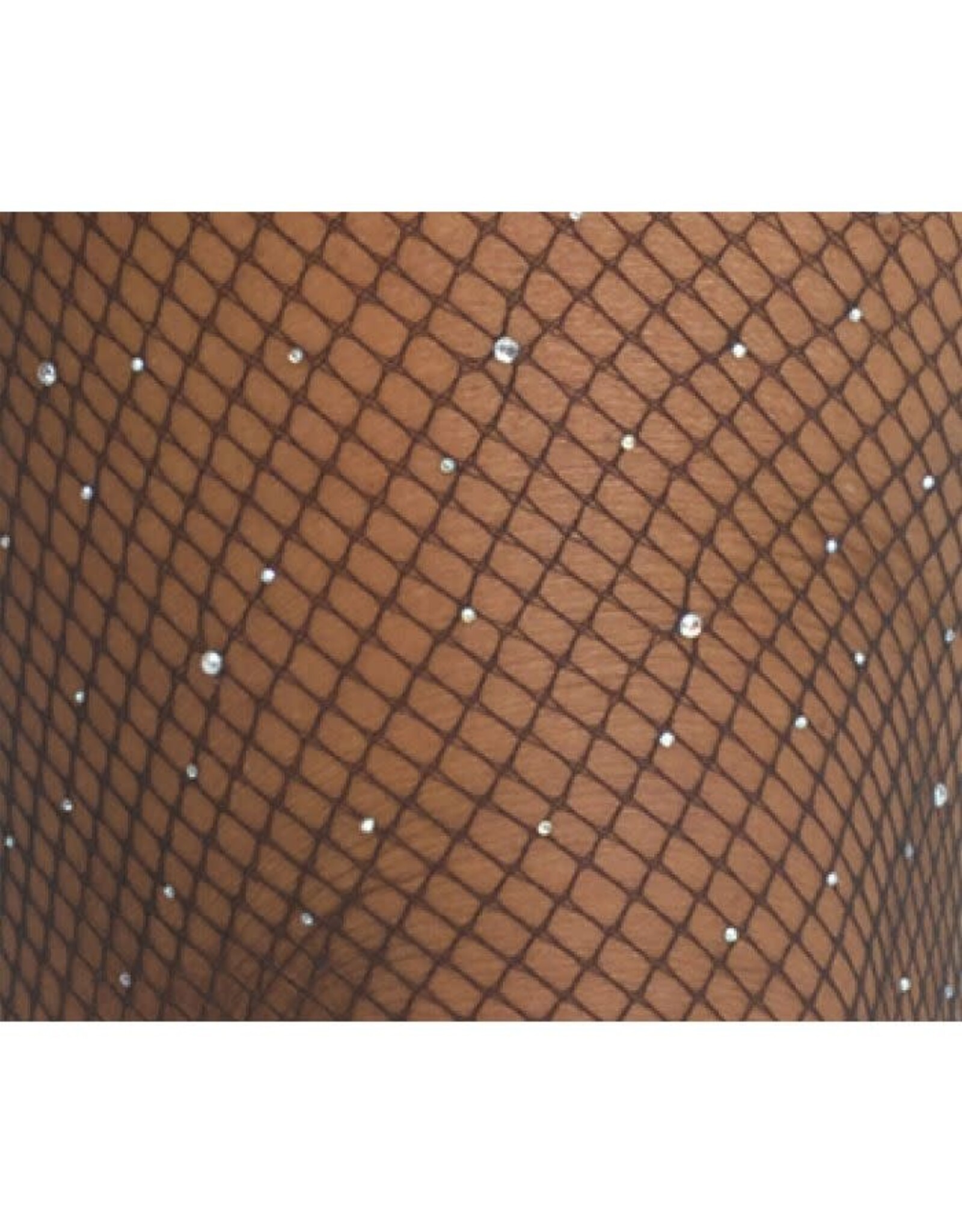 Fun World Rhinestone Fishnets - Black