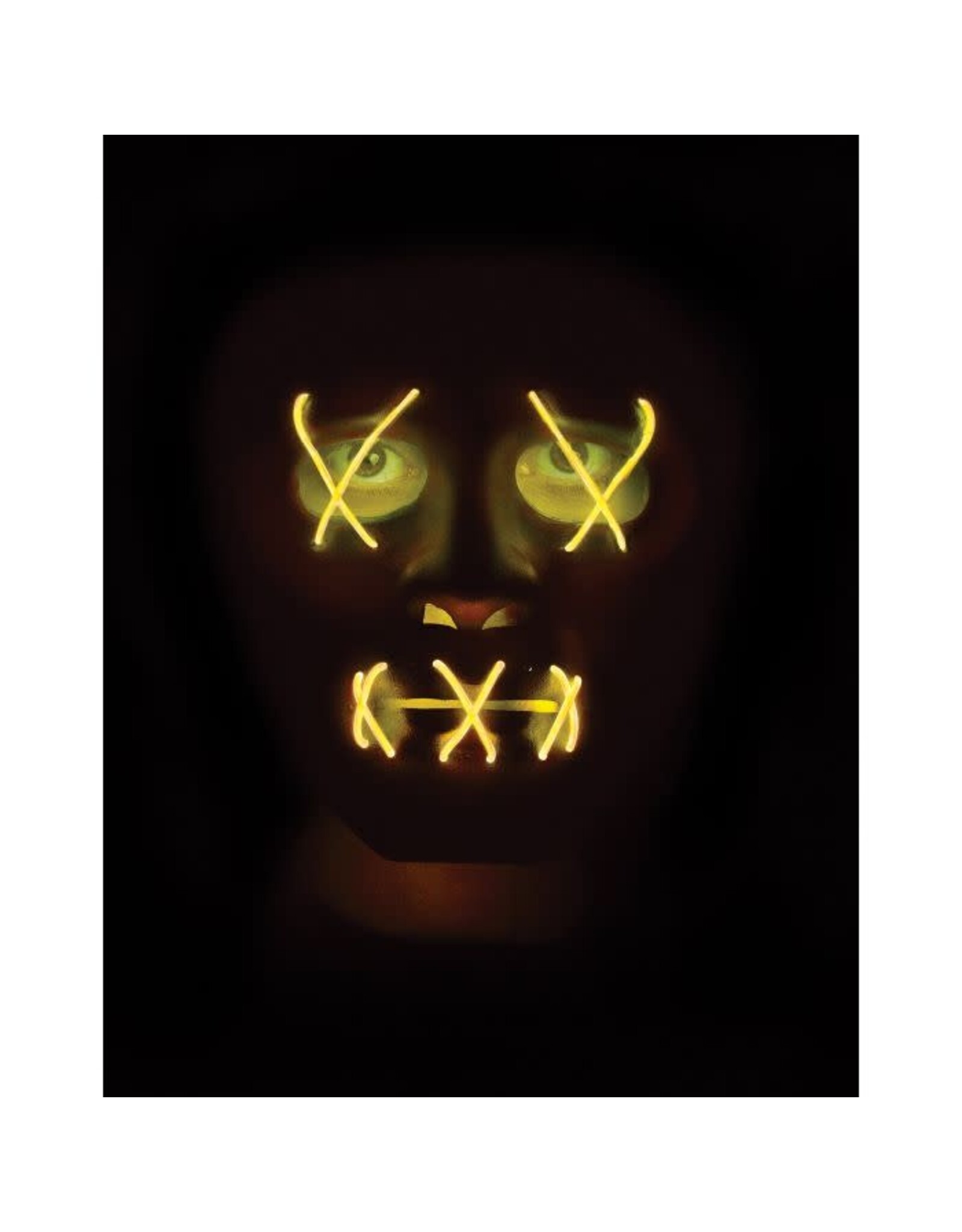 Fun World E.L. Illumo Mask Yellow