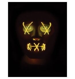 Fun World E.L. Illumo Mask Yellow