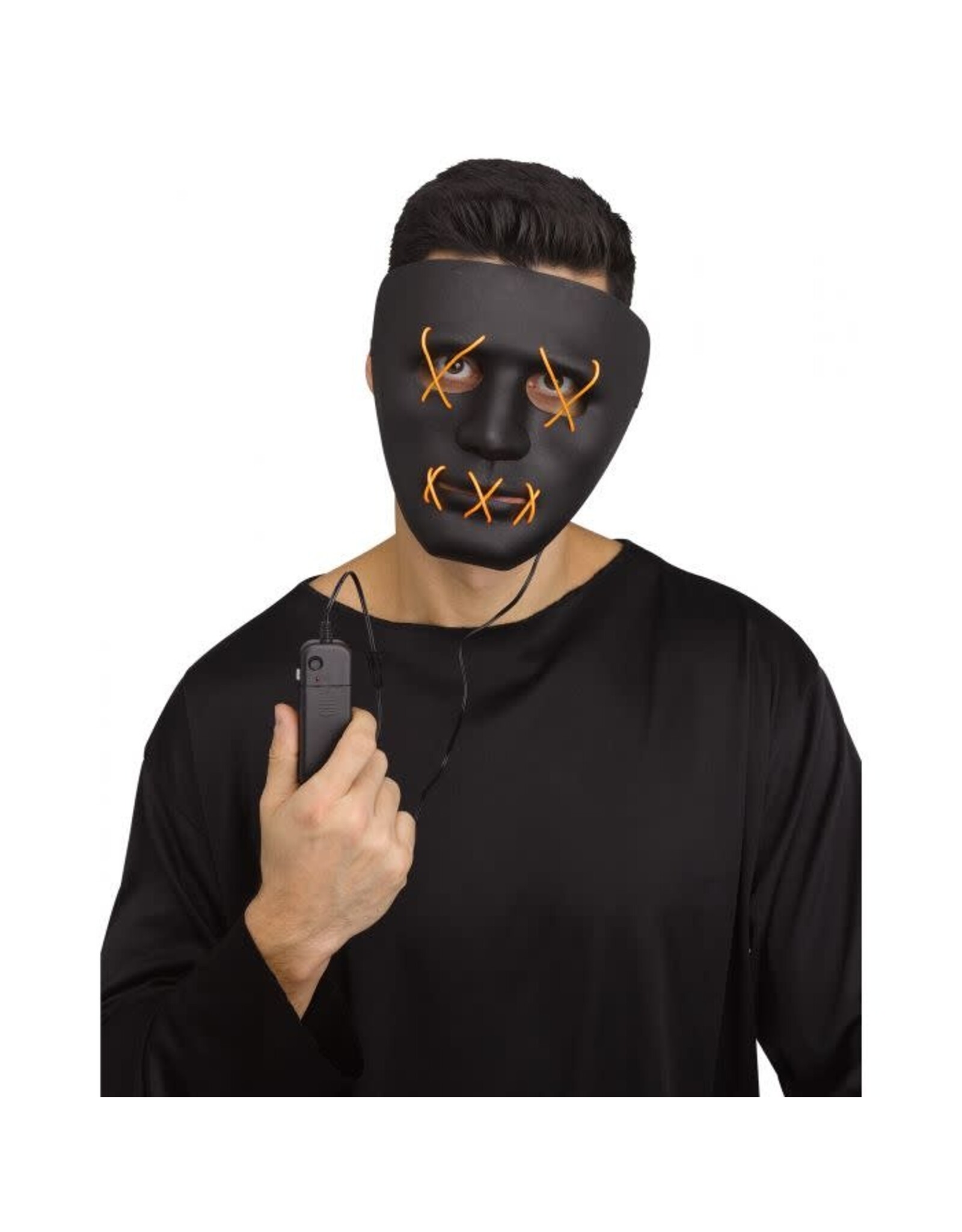 Fun World E.L. Illumo Mask Yellow