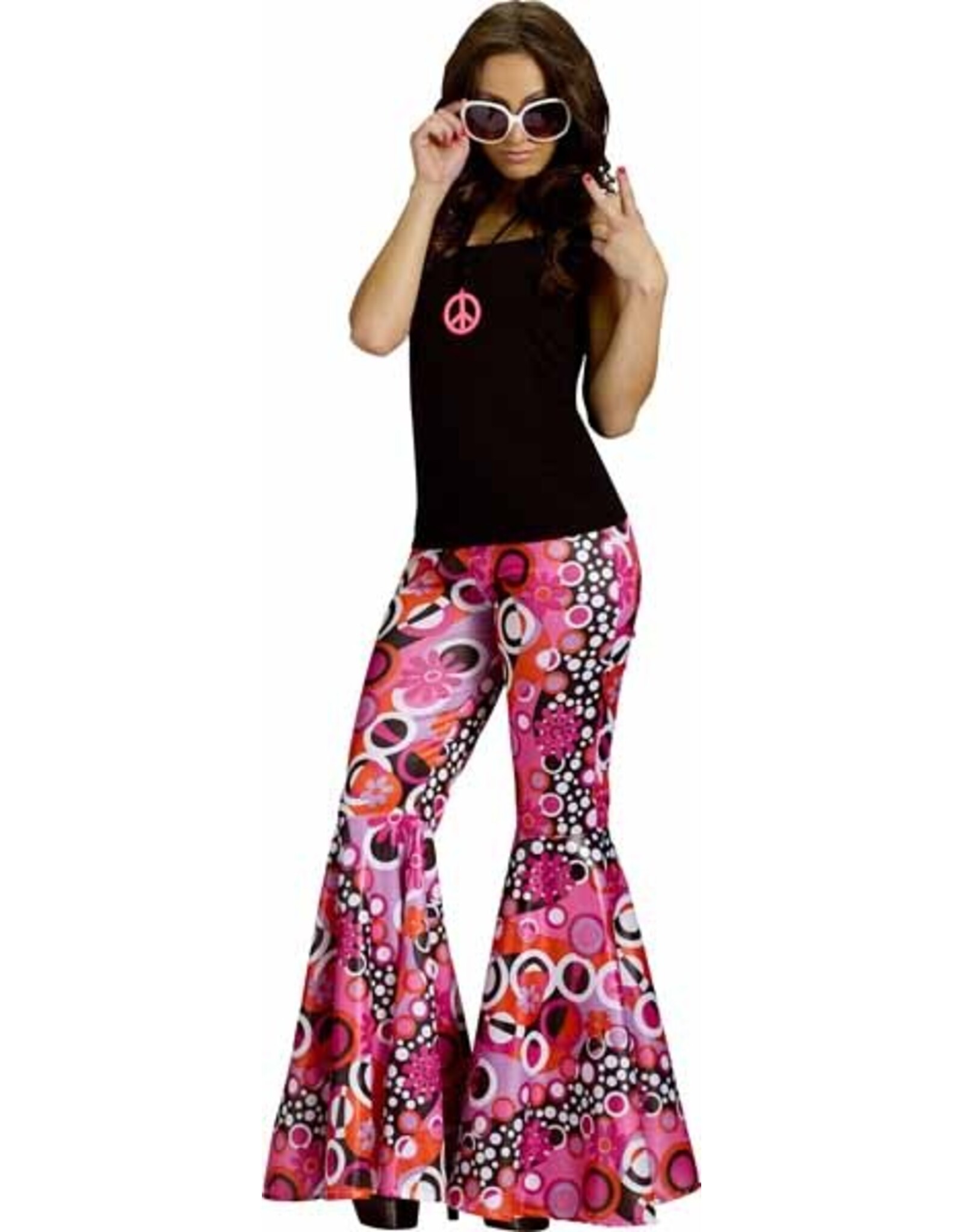 Fun World Groovy 60's Bell Bottom Pants *
