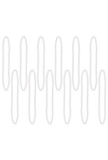 Beistle Beads - White