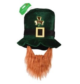 Beistle Leprechaun Hat with Beard