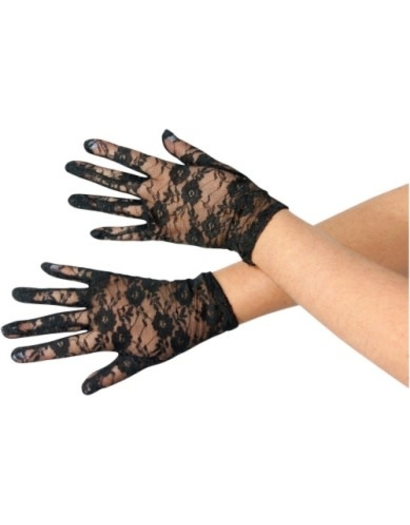 Forum Novelties Inc. Lace Black Gloves