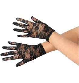 Forum Novelties Inc. Lace Black Gloves