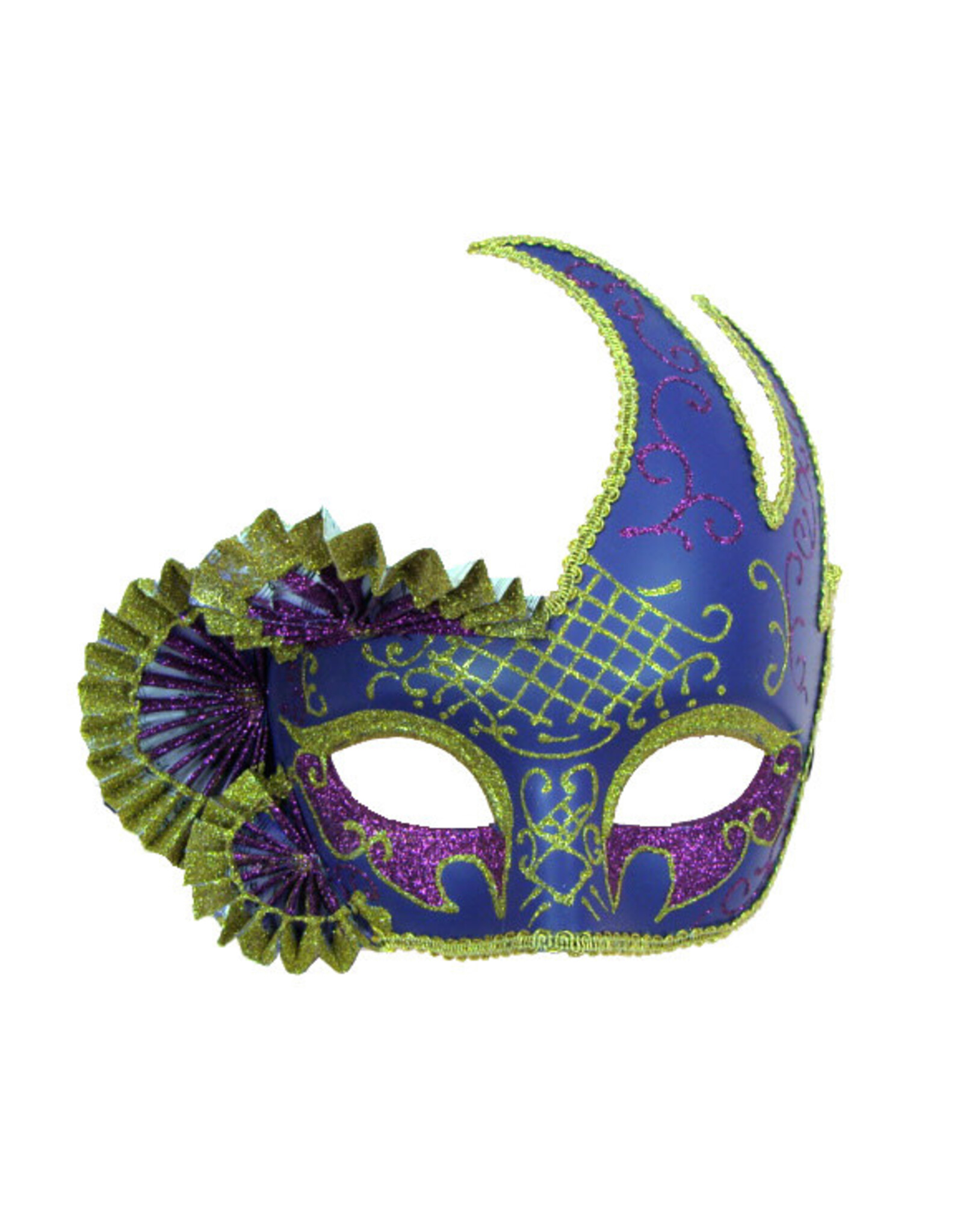 SKS Novelty Mardi Gras Mask with Music Notes