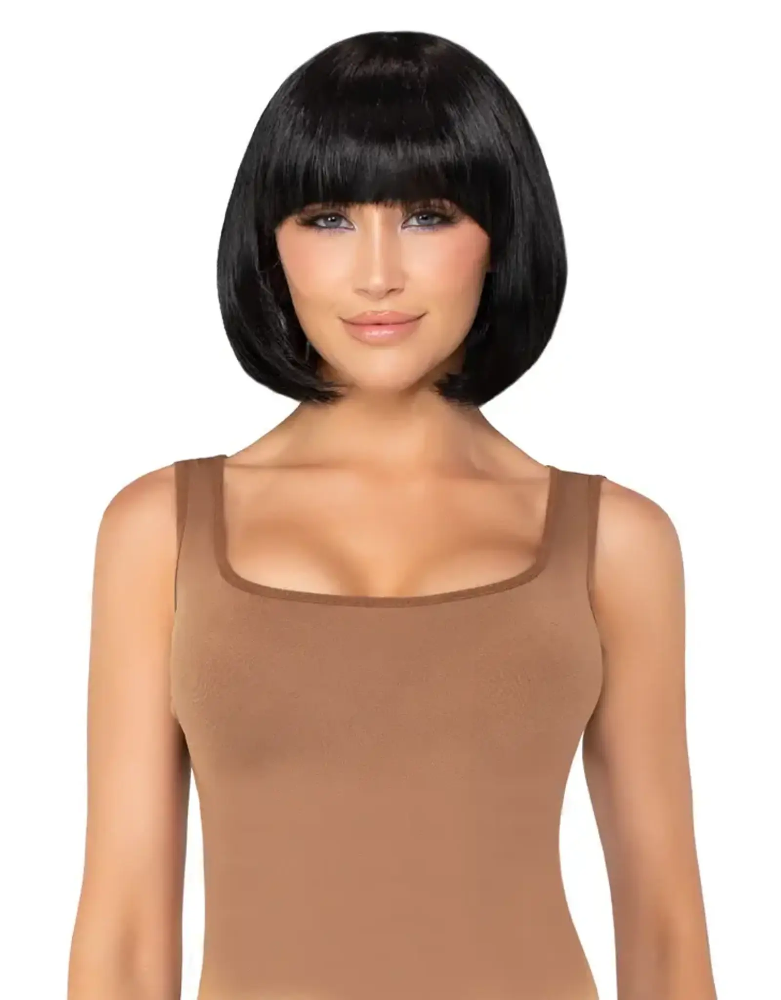 Leg Avenue 14" Bob Wig - Black