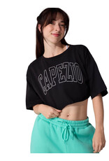 Capezio Jet Setter Campus Box Tee - Black