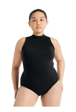 Capezio Polo Neck Black Leotard