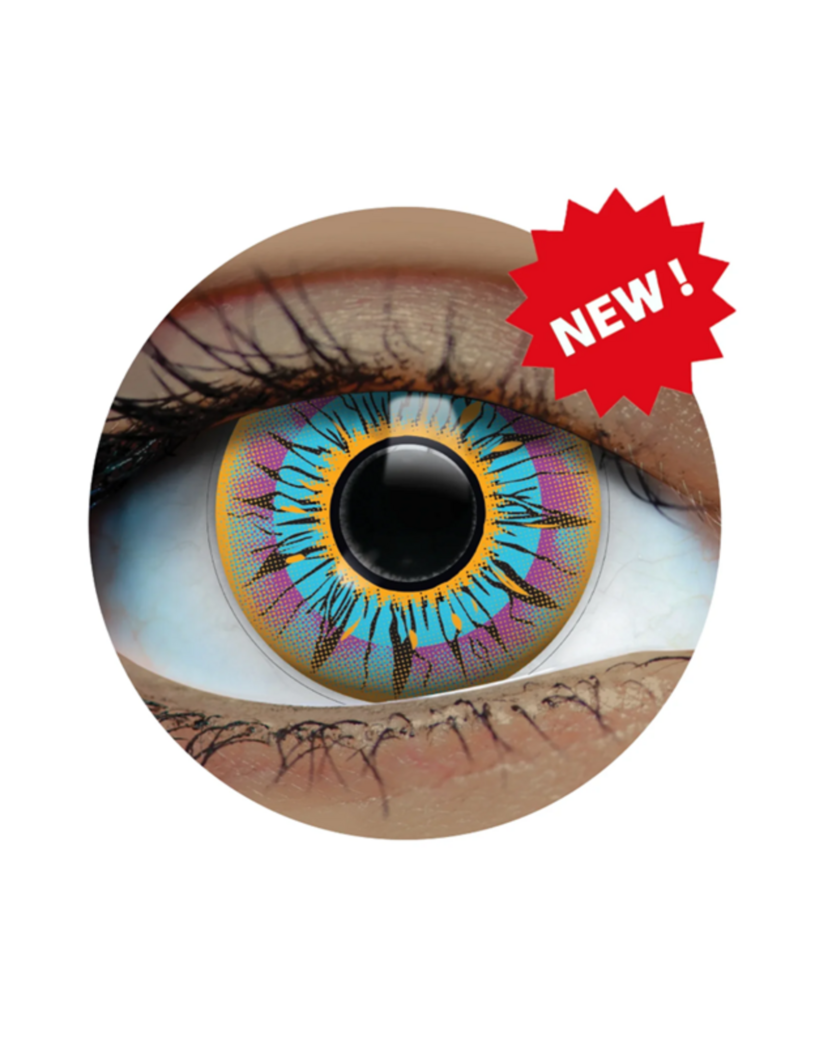 Primal Costume Contact Lenses - 993 Aztec