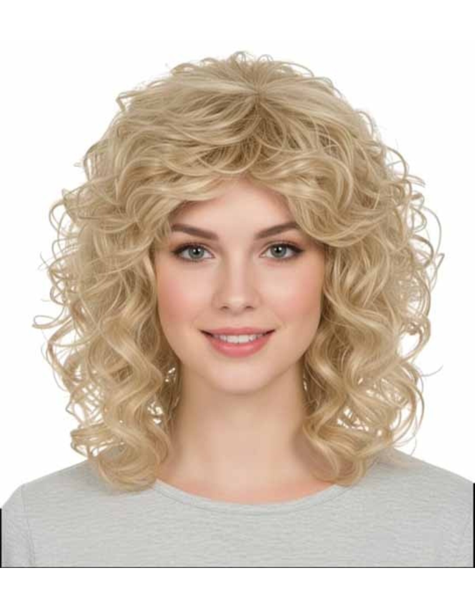 KBW Blonde Curly Wig