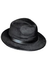 Beistle Black Dura Form Fedora Hat