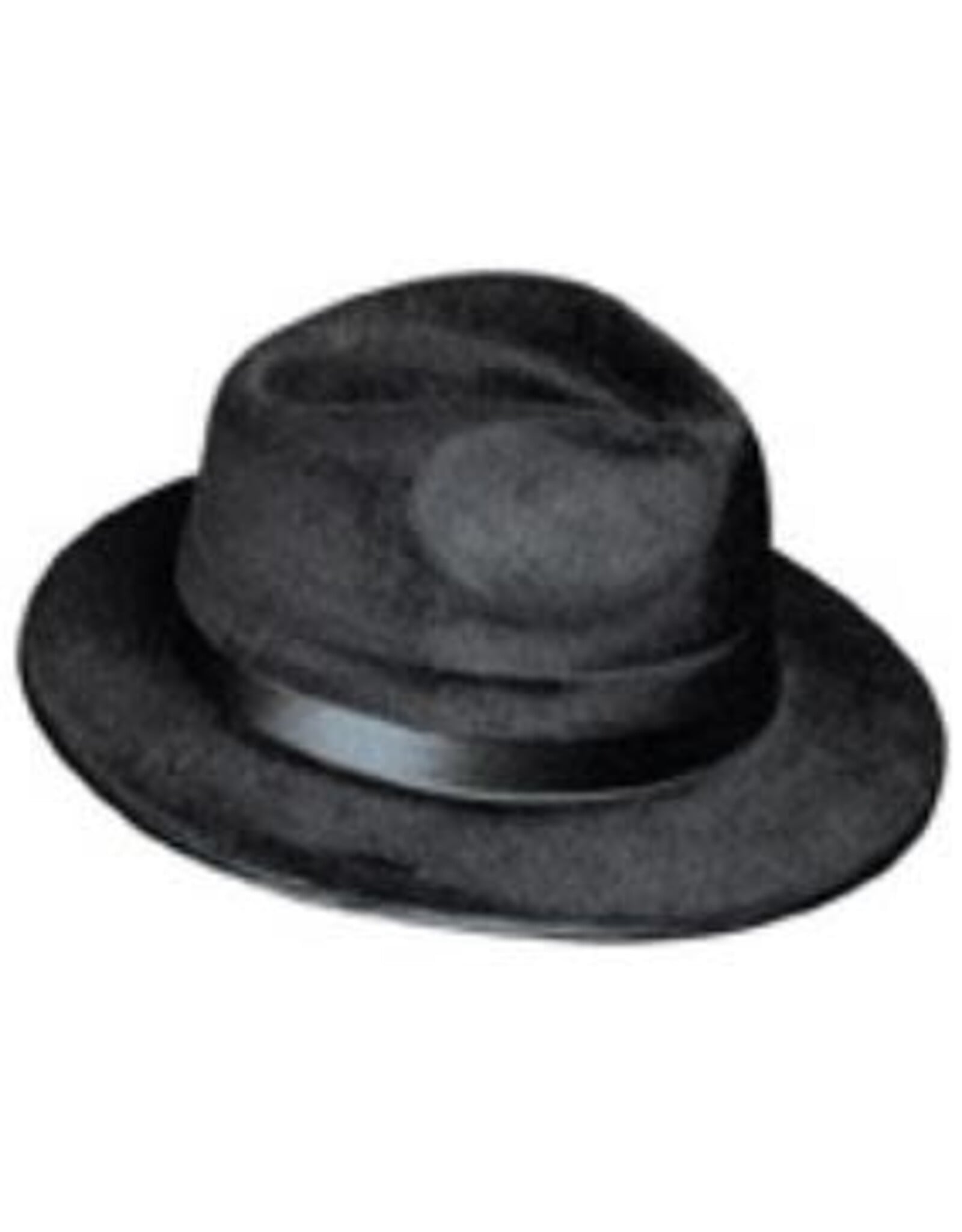 Beistle Black Dura Form Fedora Hat