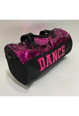 Kissed by Glitter Fushia Sequin Duffel