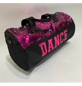 Kissed by Glitter Fushia Sequin Duffel