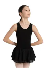 Capezio Children's Flowy Double Layer Skirt Dress - Black