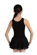 Capezio Children's Flowy Double Layer Skirt Dress - Black