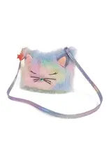 Great Pretenders Rainbow Furry Kitty Purse