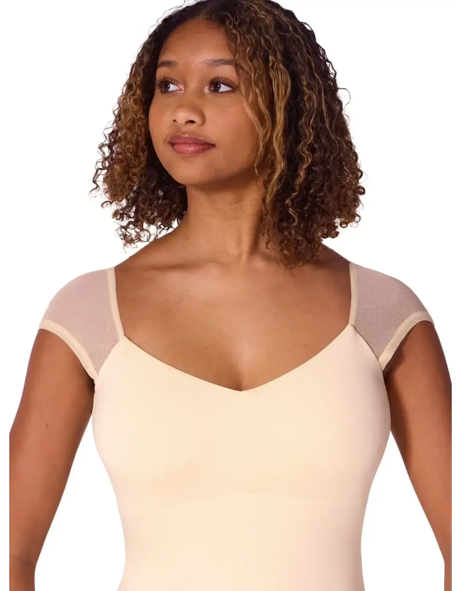 Capezio Reminiscence Moonstruck Cap Sleeve Leotard - Small