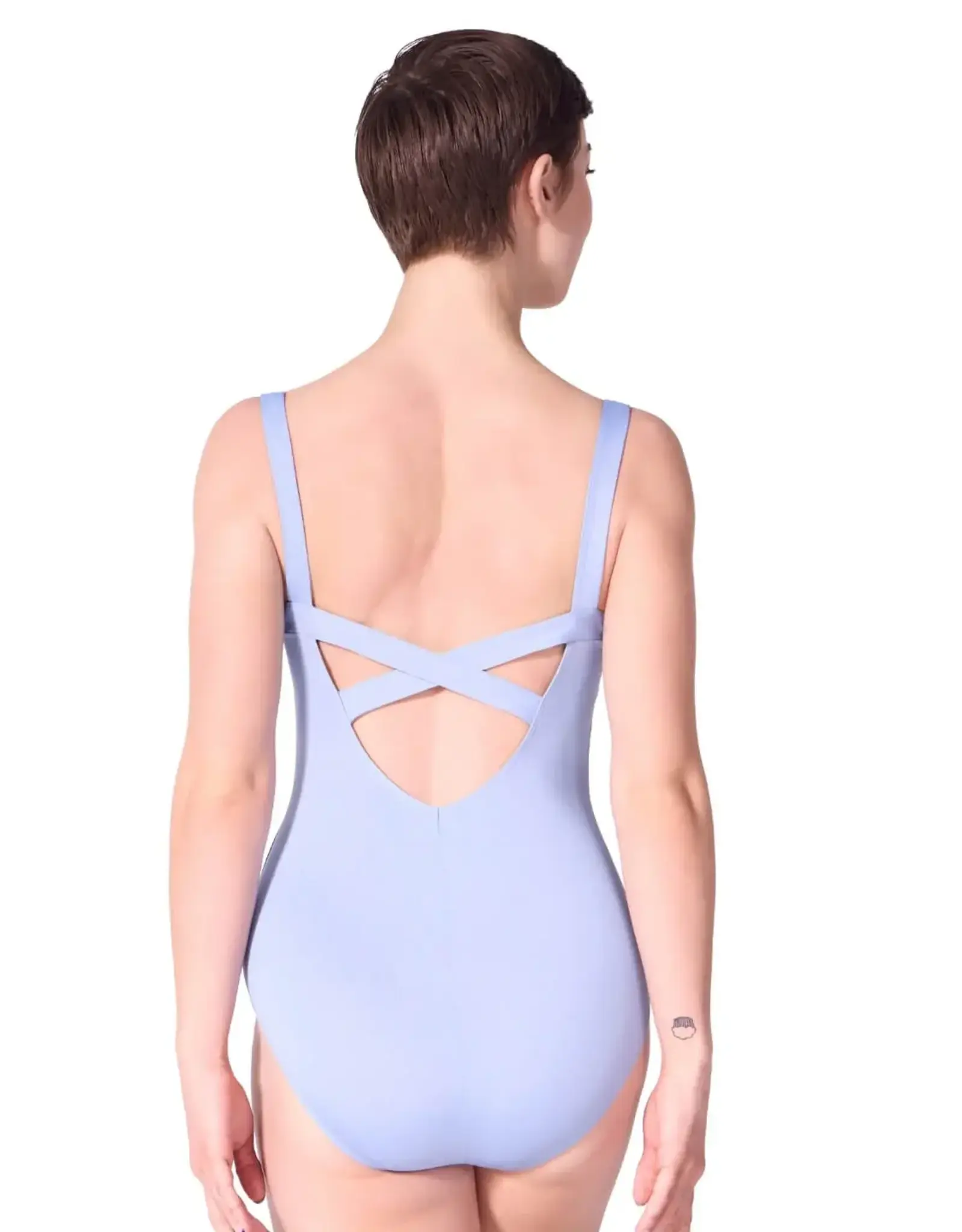 Capezio Reminiscence Dreamy Tank Leotard - Horizon Blue XL