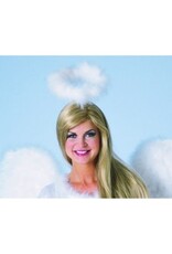 Rubies Costume Marabou Halo White