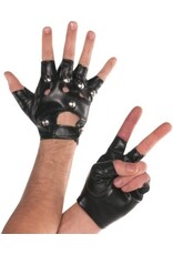 Rubies Costume Studded Fingerless Gloves