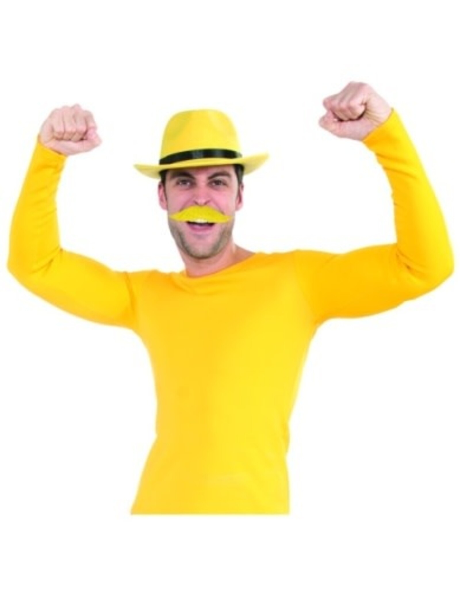 Forum Novelties Inc. Moustache - Yellow