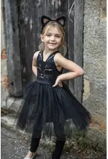 Great Pretenders Black Cat Dress & Headpiece
